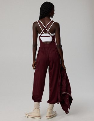 OFFLINE By Aerie The Hugger Go With The Flow Jogger Jumpsuit