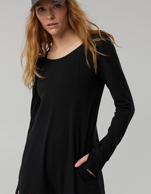 OFFLINE By Aerie OG Cotton Wide Leg Jumpsuit
