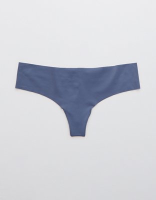 Aerie No Show Holiday Best Lace Thong Underwear