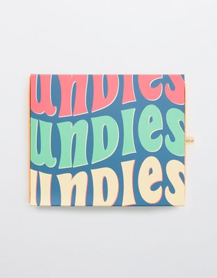 Aerie Cotton FlatElastic Thong Underwear 5-Pack