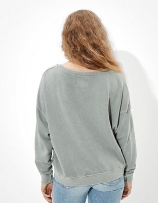 AE Fleece V-Neck Sweatshirt