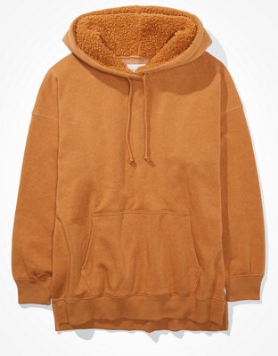 Женские худи American Eagle AE Forever Oversized Sherpa Lined — фото 3