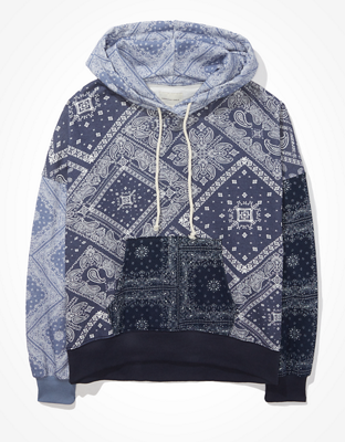 AE Forever Slouchy Printed Hoodie