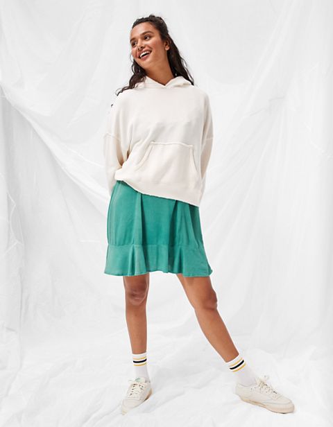 Женские худи American Eagle AE Textured Fleece Oversized