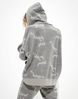 Женские худи American Eagle AE Oversized Forever Printed — фото 2