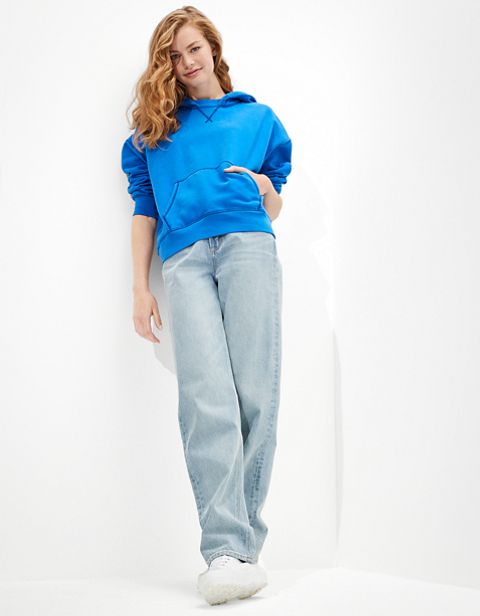 Женские худи American Eagle AE Super Soft Fleece Oversized