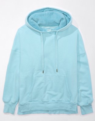 Ae fleece notch online neck hoodie