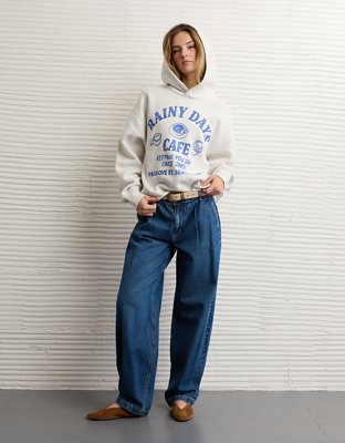 AE Everyday Luxe Graphic Hoodie