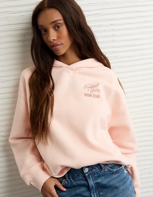 AE Everyday Luxe Graphic Hoodie | American Eagle