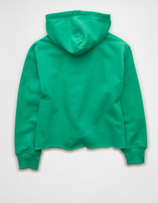 AE Everyday Luxe Cut-Off Hoodie