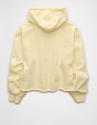 AE Everyday Luxe Cut-Off Hoodie