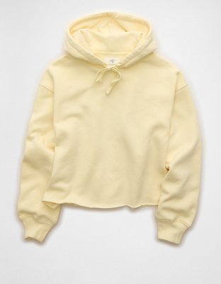 AE Everyday Luxe Cut-Off Hoodie