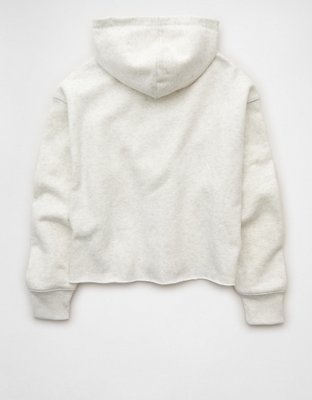 AE Everyday Luxe Cut-Off Hoodie