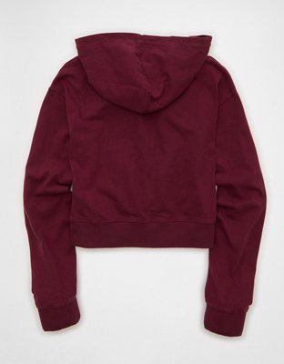 AE Cropped Zip-Up Hoodie
