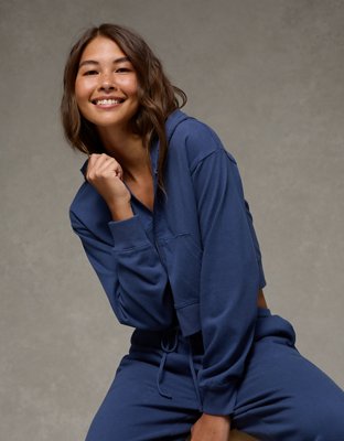 AE Cropped Zip-Up Hoodie from American Eagle - $64.95
