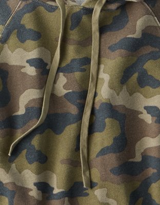 Женские худи American Eagle AEO Essential Camo — фото 5