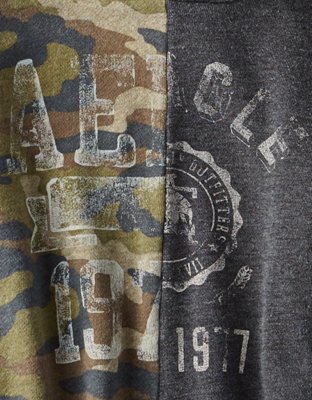 Женские худи American Eagle AE SPLIT GRAPHIC — фото 3