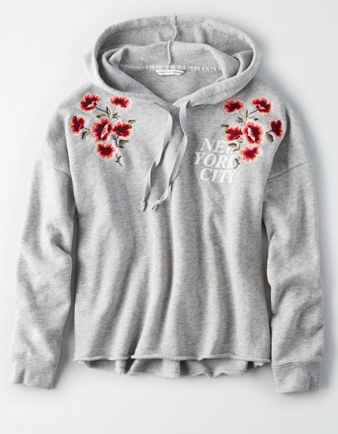 Женские худи American Eagle AE NYC EMBROIDERED