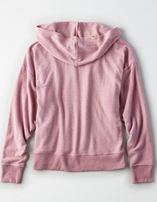 Женские худи American Eagle AE Plush Dolman Popover — фото 4