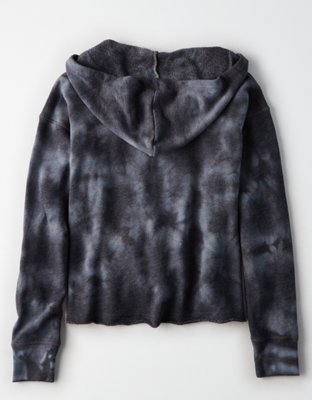 Женские худи American Eagle AE Washed Lace Up — фото 4