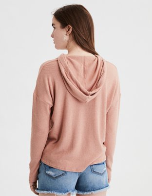 Женские худи American Eagle AE Soft & Sexy Ribbed Plush — фото 2