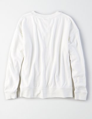 Женские худи American Eagle AE NYC Graphic Crew Neck Sweatshirt — фото 4