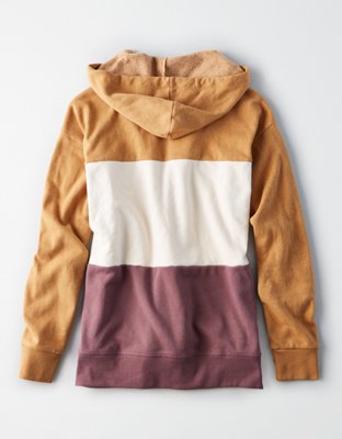 Женские худи American Eagle AE Ahhmazingly Soft Color Block — фото 4