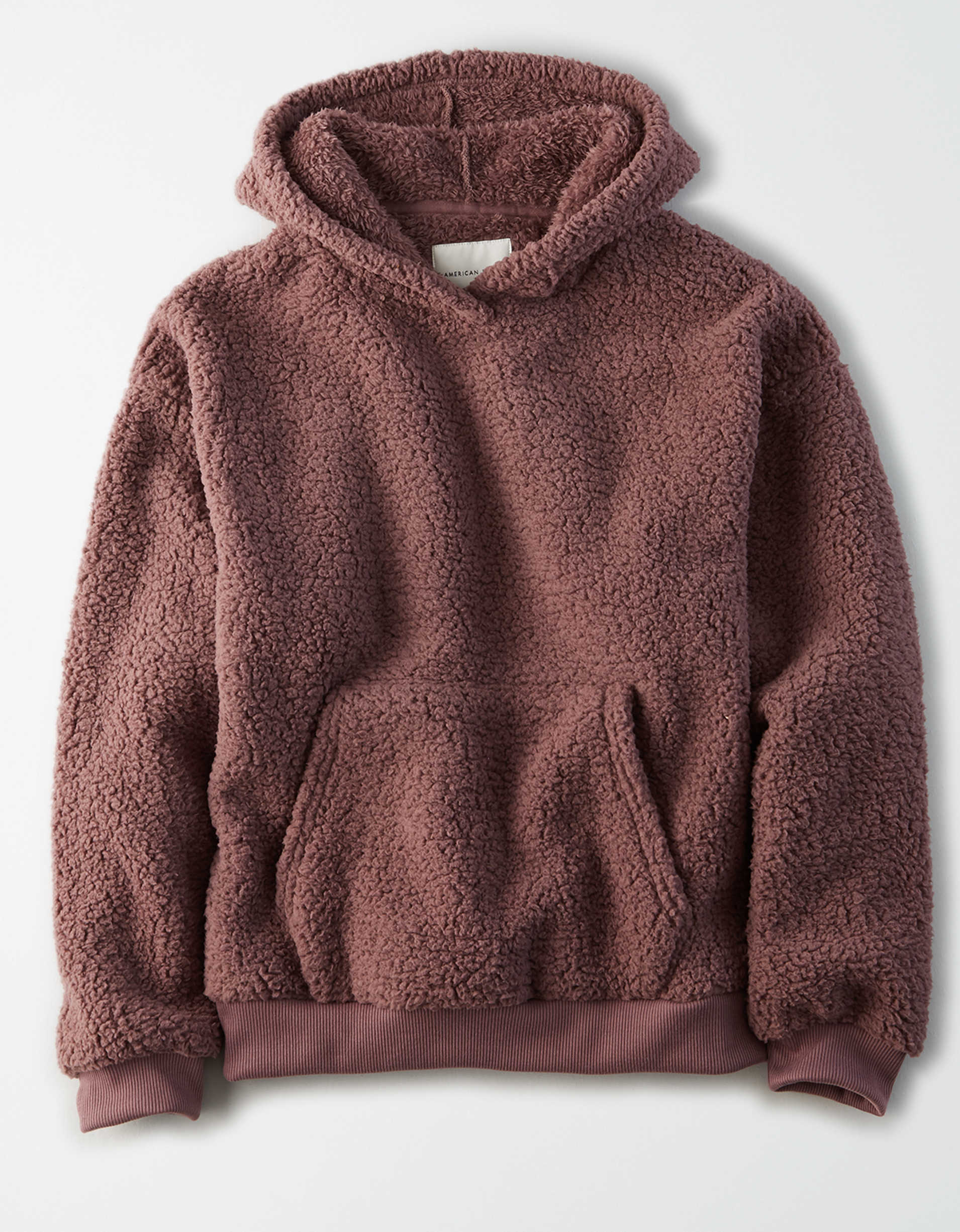 AE Fuzzy Sherpa Pullover Hoodie