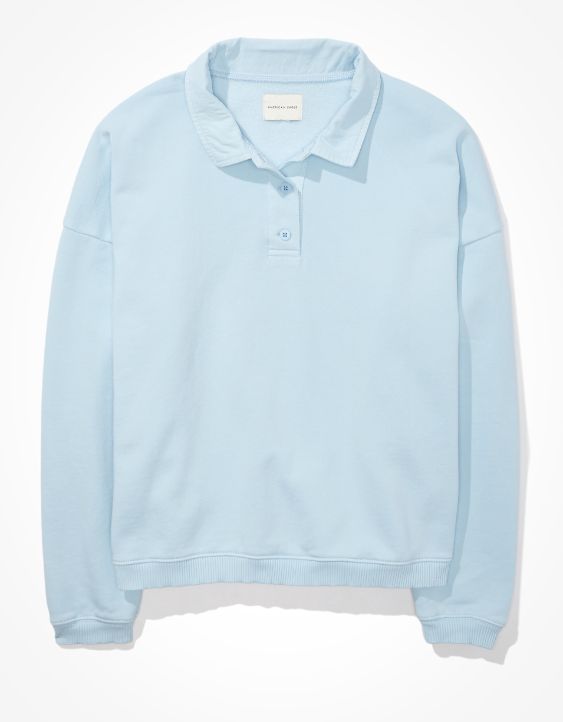 AE Fleece Polo Sweatshirt