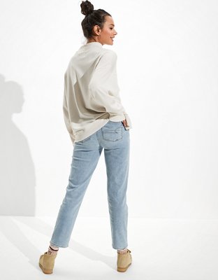 AE Oversized Fleece Graphic Mock Neck Sweatshirt