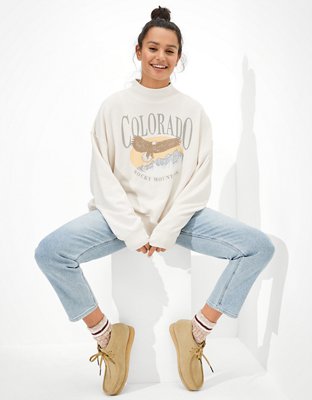 American eagle fleece discount sweatshirt