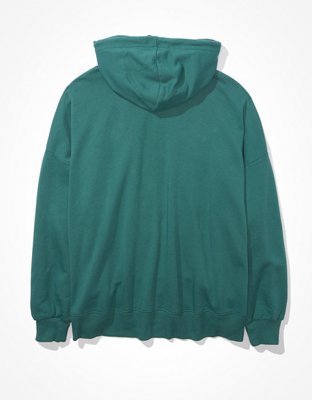 Женские худи American Eagle AE Fleece Graphic High-Low — фото 5