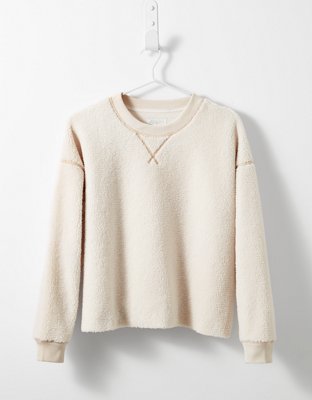 American eagle sherpa sweater hot sale