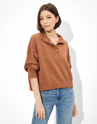 henley sweat shirt
