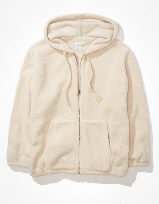 AE Sherpa Zip-Up Hoodie