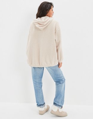 AE Sherpa Zip-Up Hoodie