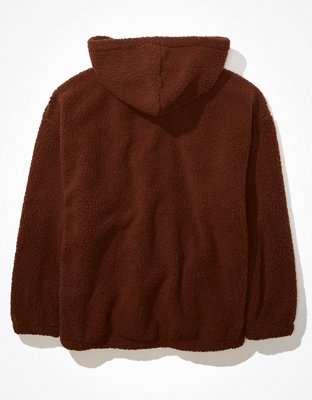 AE Sherpa Zip-Up Hoodie