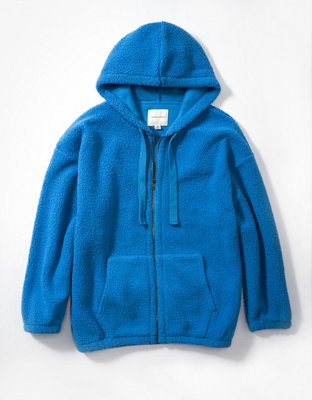 Ae sherpa discount zip up hoodie