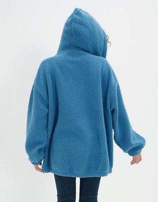 Женские худи American Eagle AE Sherpa Zip-Up — фото 2