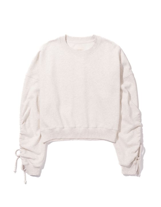 AE Cinch-Sleeve Sweatshirt