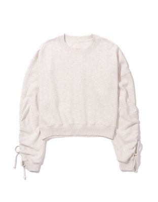AE Sweatshirt con mangas plisadas