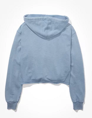 AE Cropped V-Neck Hoodie