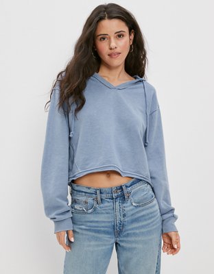 Женские худи American Eagle AE Cropped V-Neck — фото 5
