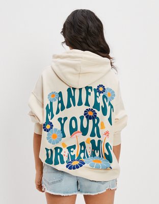 Женские худи American Eagle AE Oversized Graphic — фото 7