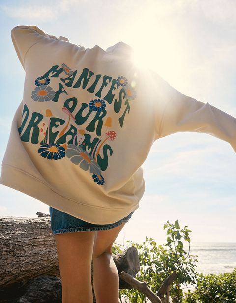 Женские худи American Eagle AE Oversized Graphic