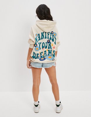 Женские худи American Eagle AE Oversized Graphic — фото 3