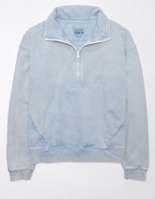 Ae quarter zip online sweatshirt