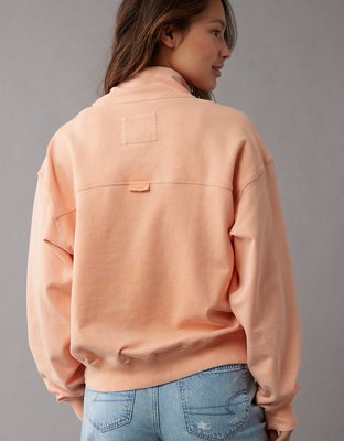 AE Quarter-Zip Fleece Sweatshirt