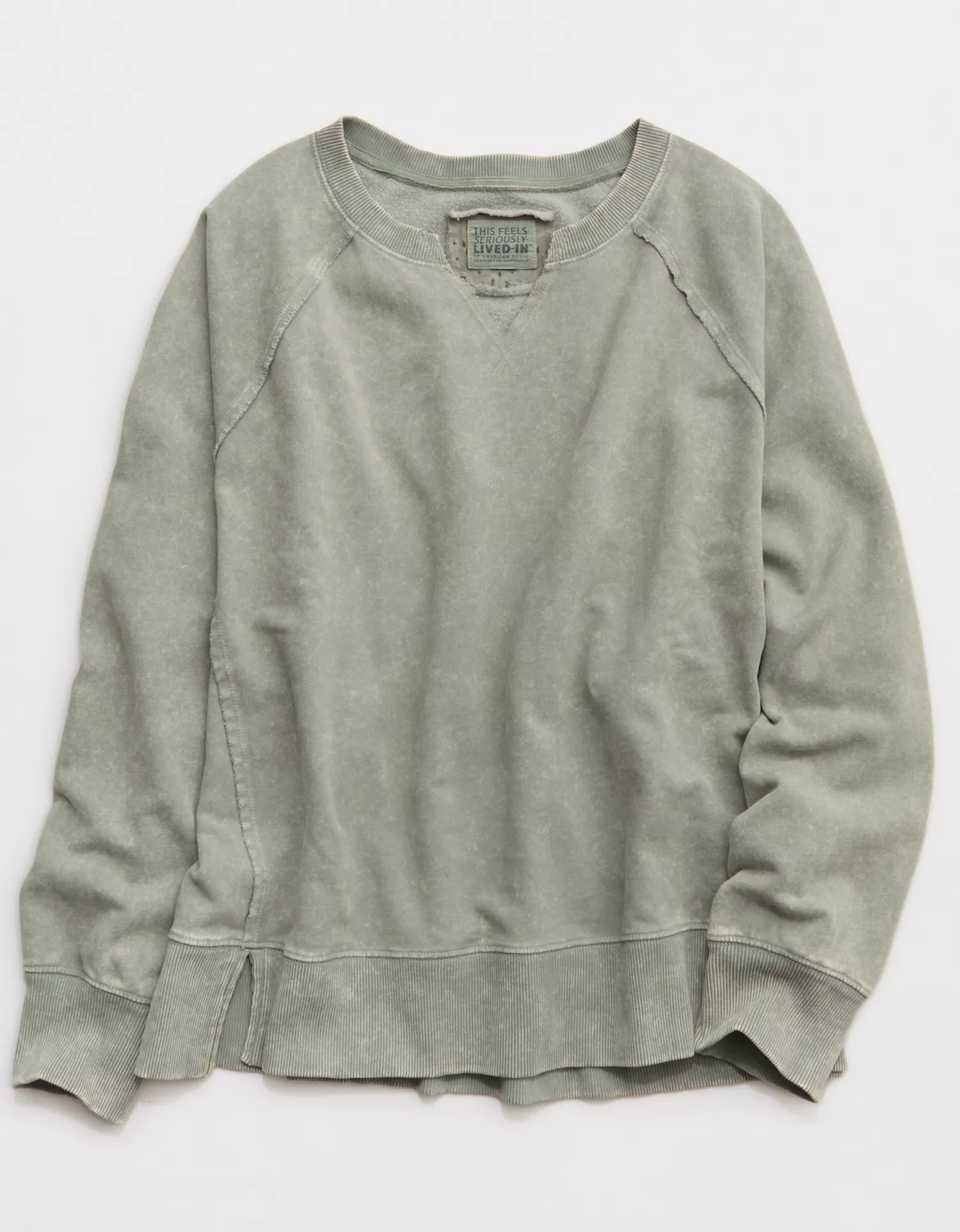 AE Oversized Notch Neck Big Hug Sweatshirt - thumbnail 3