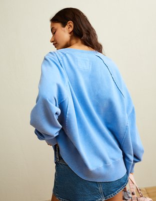 AE Oversized Notch Neck Big Hug Sweatshirt